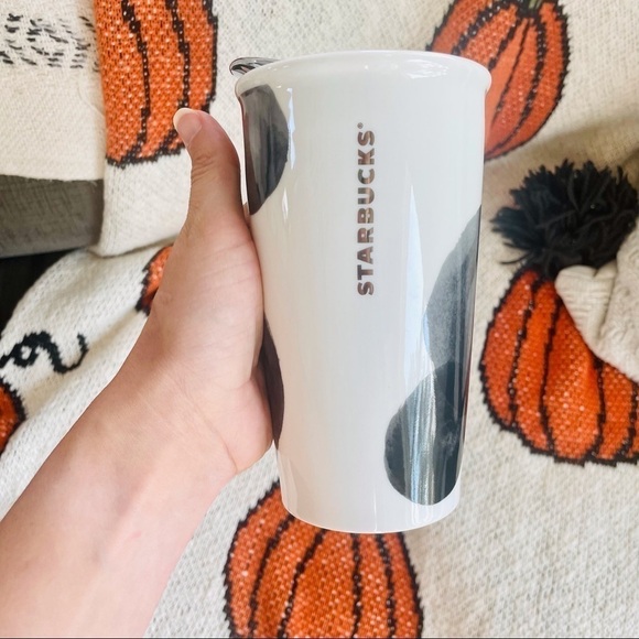 Starbucks 2014 Painted Dot Ceramic Tumbler - Picture 2 of 5